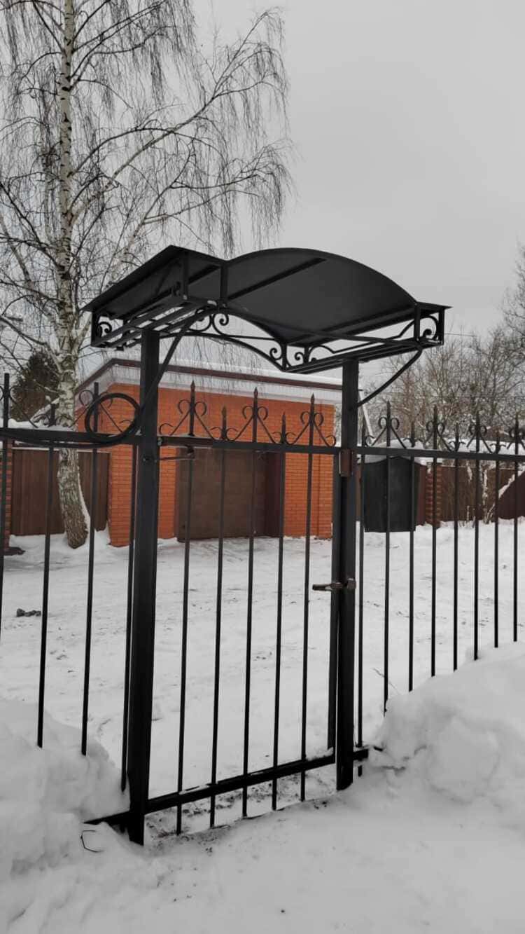 Раздвижные ворота Деденево